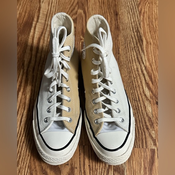 Converse Chuck Taylor All Star 70 Hi Top Tri-Panel Sesame Egret Men’s Sz 8 - Picture 3 of 11